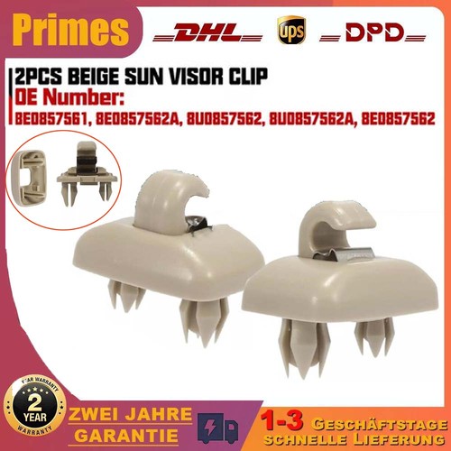 Clip sonnenblendenhalter beige - sonnenblendenhalter,