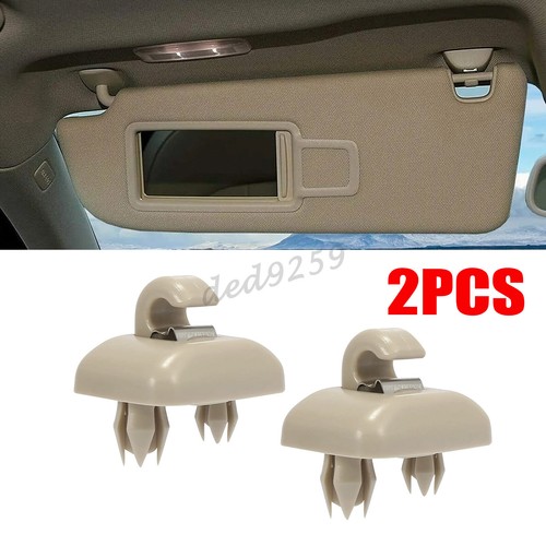 Clip sonnenblendenhalter beige - sonnenblendenhalter,