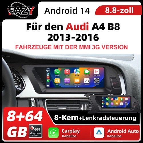 Carplay für audi a4 b8 - für,